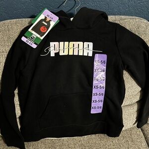 Kids XS(5/6) Puma Hoodie NWT